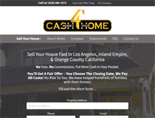 Tablet Screenshot of cashmoney4yourhome.com
